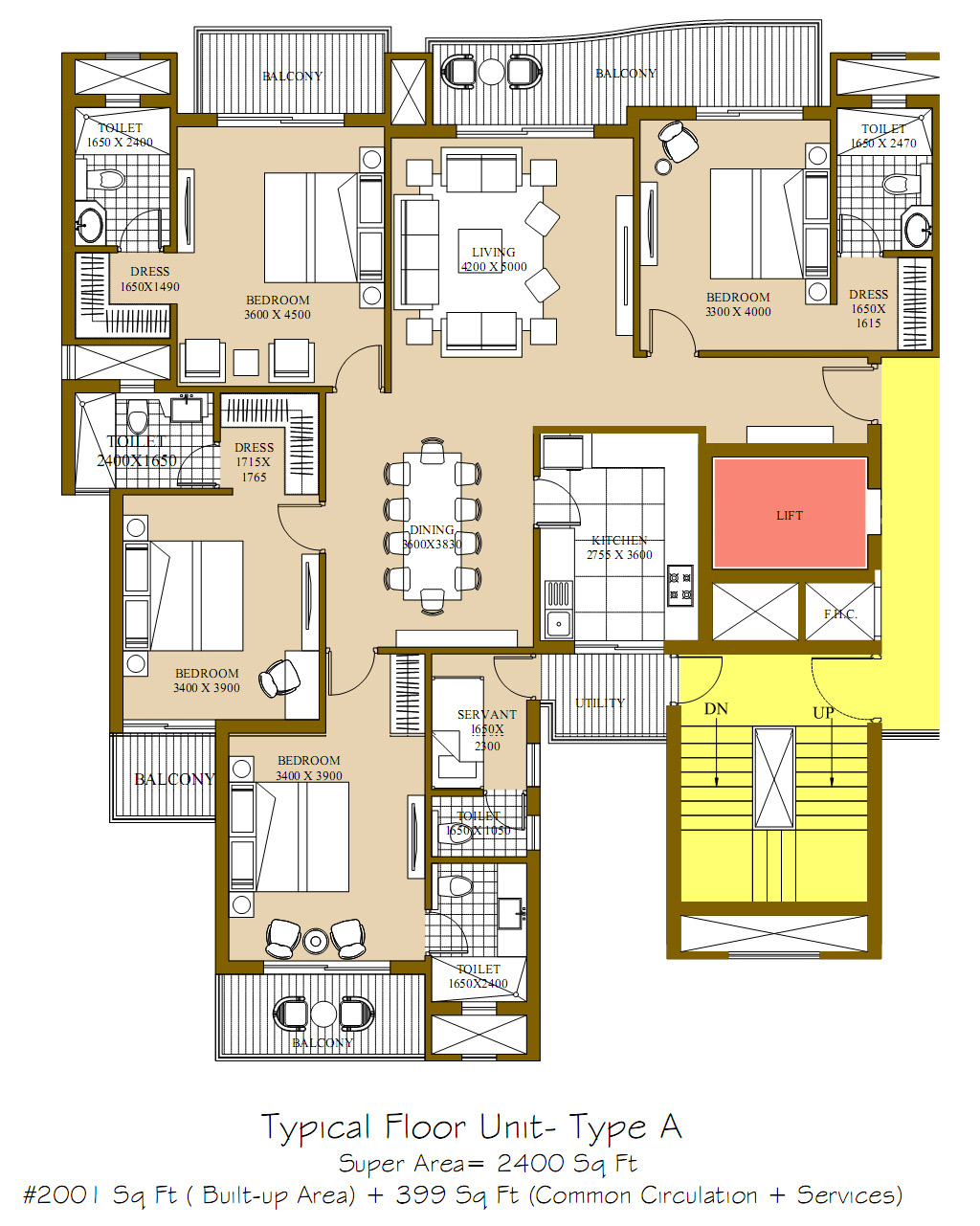 ATS Rhapsody Floor Plans Sector 1, Greater Noida