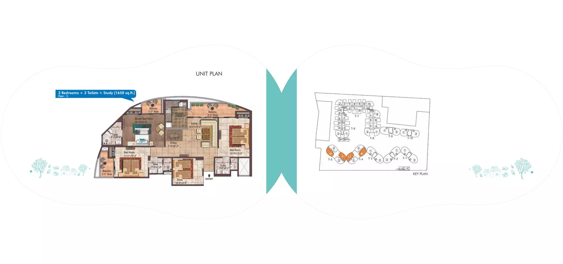 Rise Organic Homes Floor Plans Nh 24 Ghaziabad