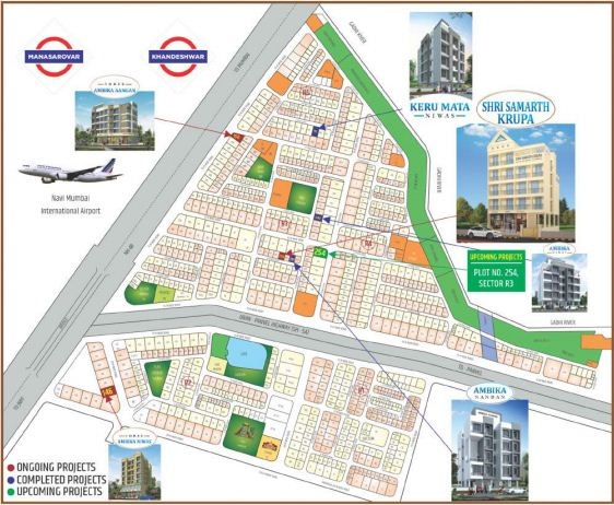 Ambika Shri Samarth Krupa Location Map