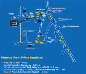 Anandtara Olive Orchard Phase Ii Location Map