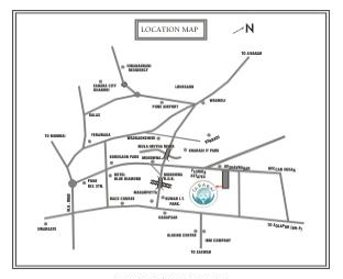 Anandtara Tarabai Park Location Map