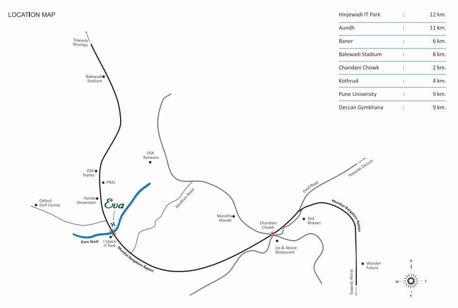 Anshul Eva Location Map