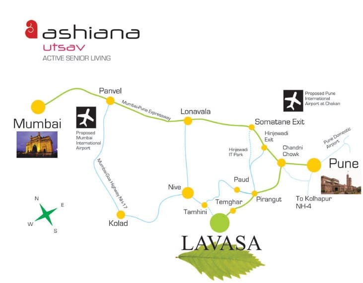 Ashiana Utsav Location Map