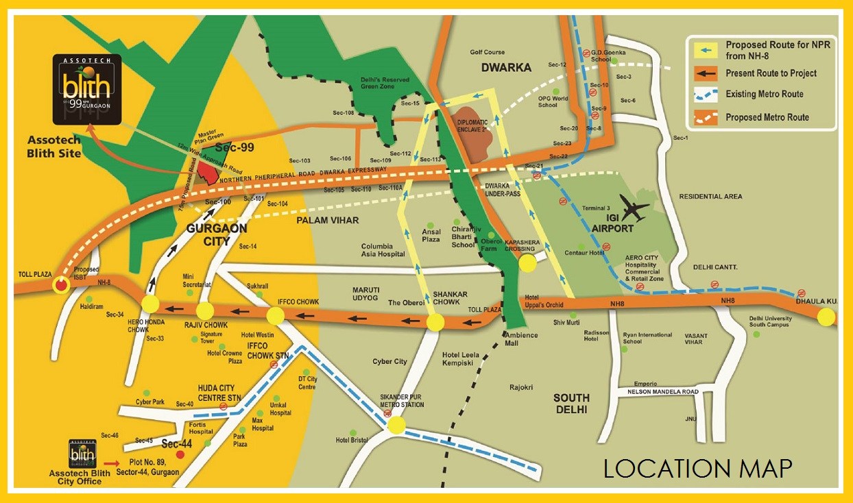 Assotech Blith Location Map