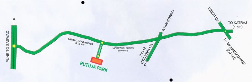 Atharva Rutuja Park Location Map