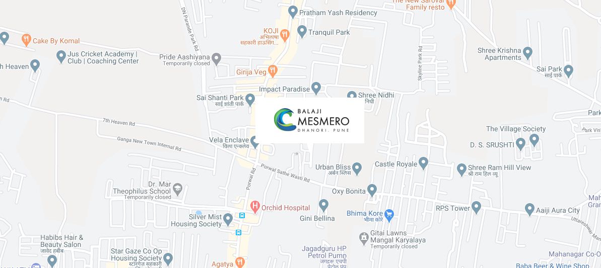 Balaji Mesmero Location Map