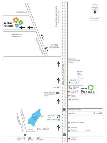 Century Paradise Location Map