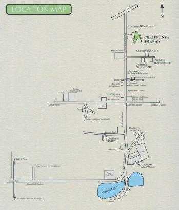 Chaithanya Smaran Location Map