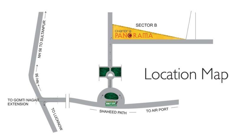 Chandra Panorama Location Map