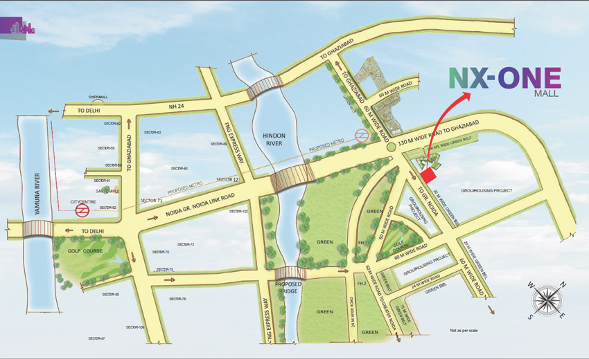 Dah Greentech Nx Studios Location Map