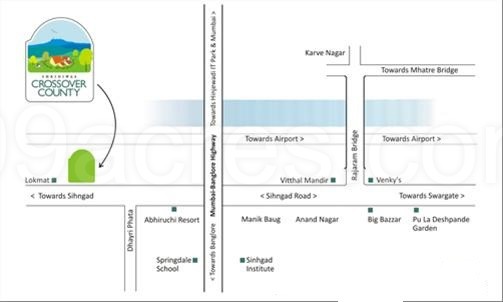 Darode Jog Crossover County Location Map