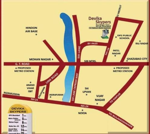 Devika Skypers Location Map