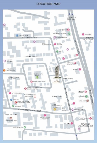 Dhoot New Sonali Chs Location Map