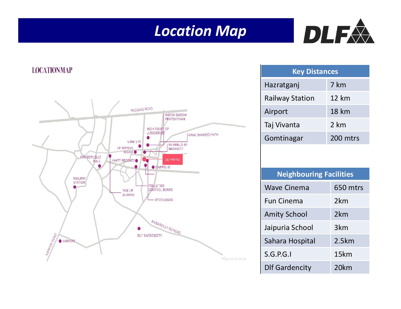 Dlf Mypad Location Map