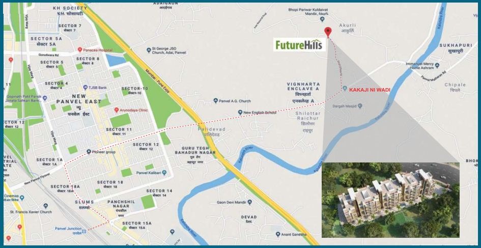 Future Hills Location Map