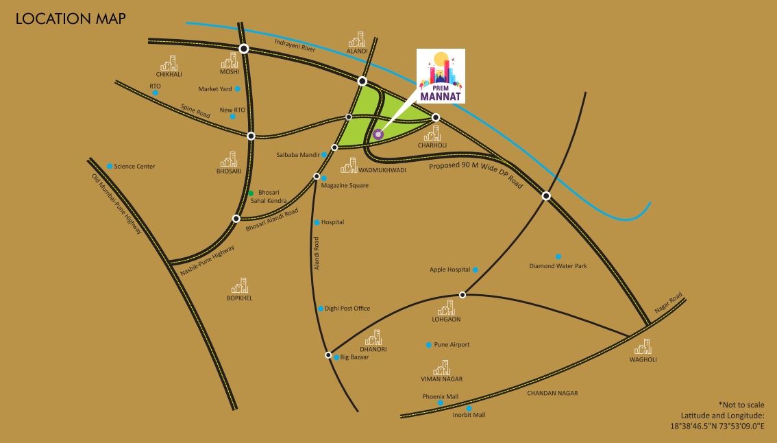 Geeta Prem Mannat Location Map