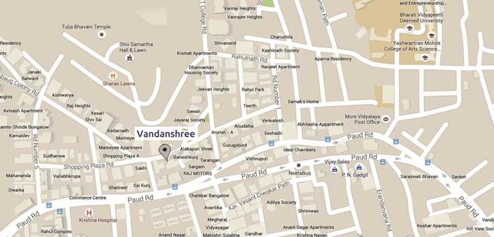 Gokhale Vandanshree Location Map