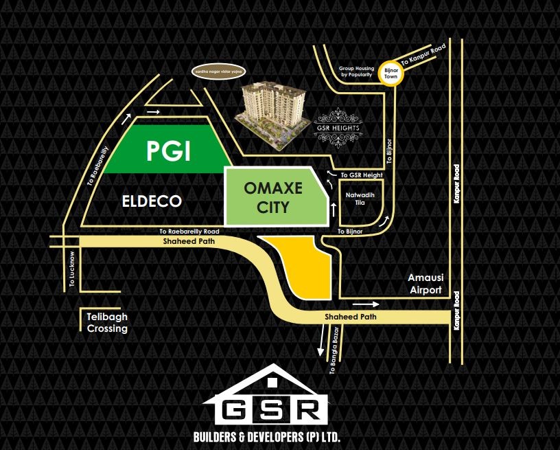 Gsr Heights Location Map