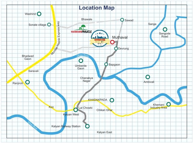 Haware Paradise Location Map