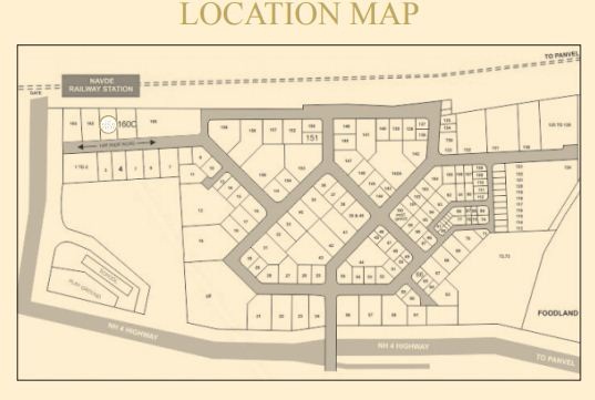 Hi Tech The Gold Crest Location Map