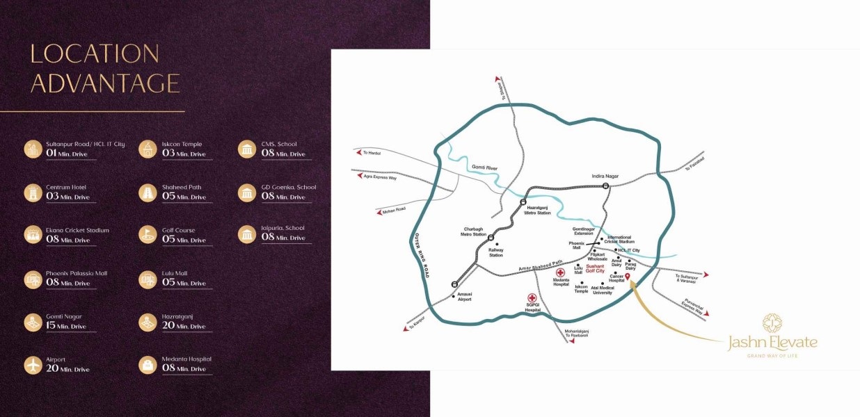 Jashn Elevate Phase 2 Location Map