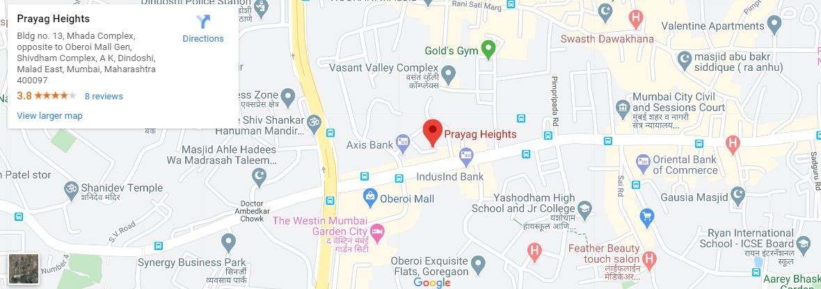 Je And Vee Prayag Heights Location Map