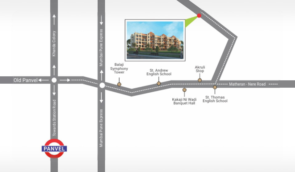 Jindal Sakasi Green Location Map