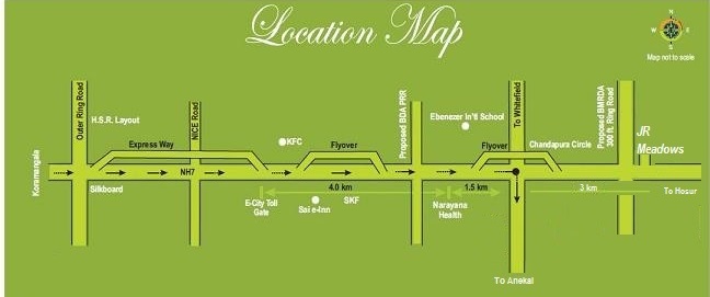 Jr Meadows Location Map