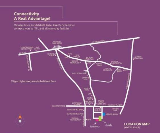 Keerthi Splendour Location Map