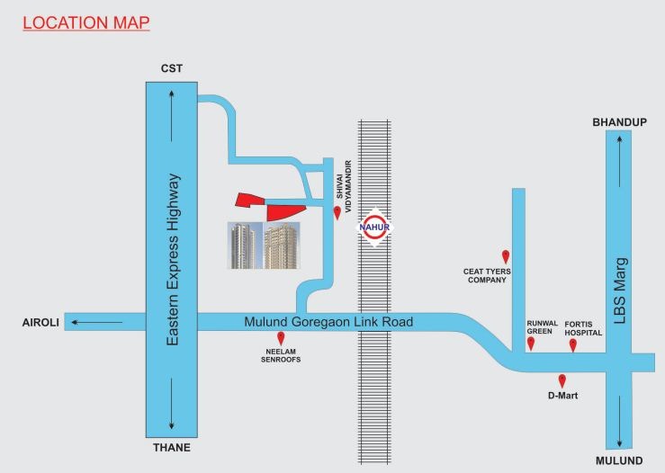 Kings Heights Location Map