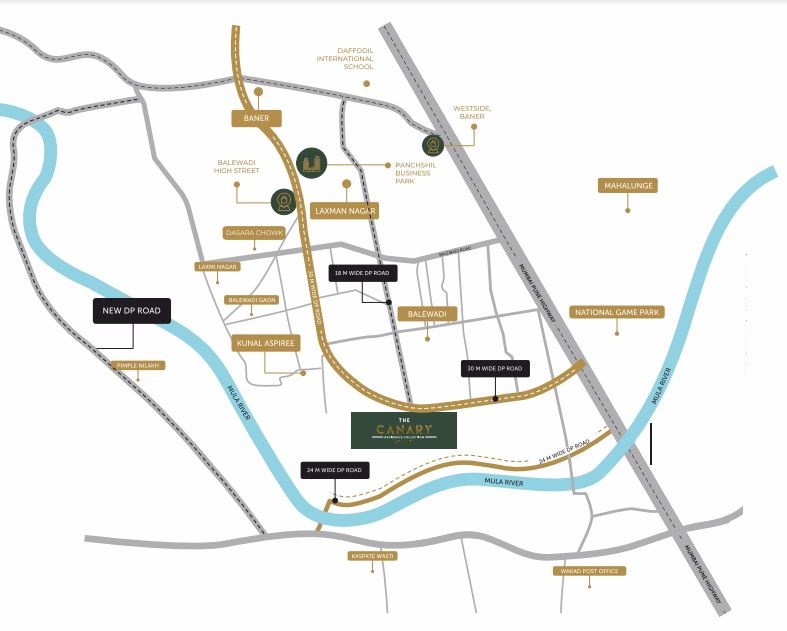 Kunal The Canary Phase 2 Location Map