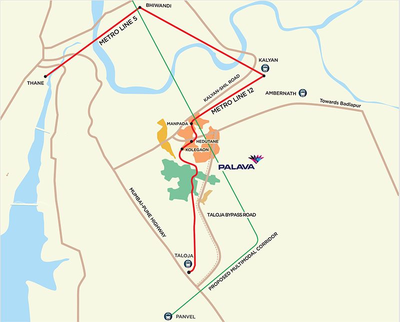 Lodha Marvella Location Map