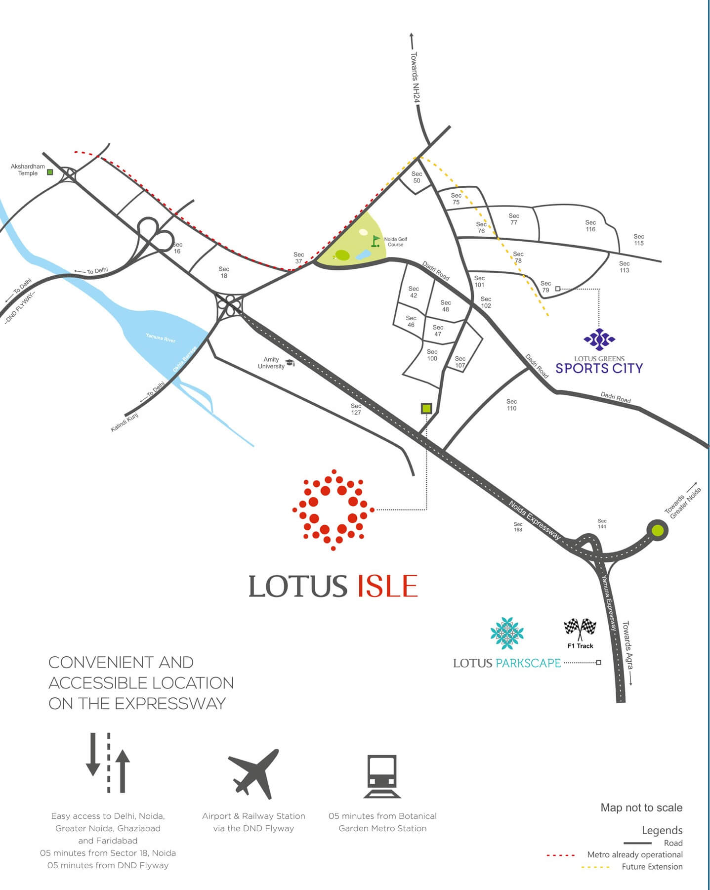 Lotus Isle Location Map