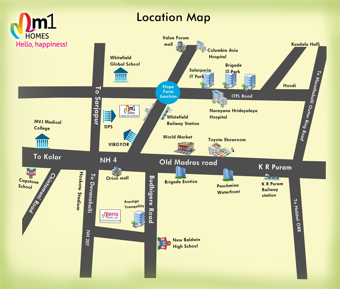 M1 Terra Alegria Location Map