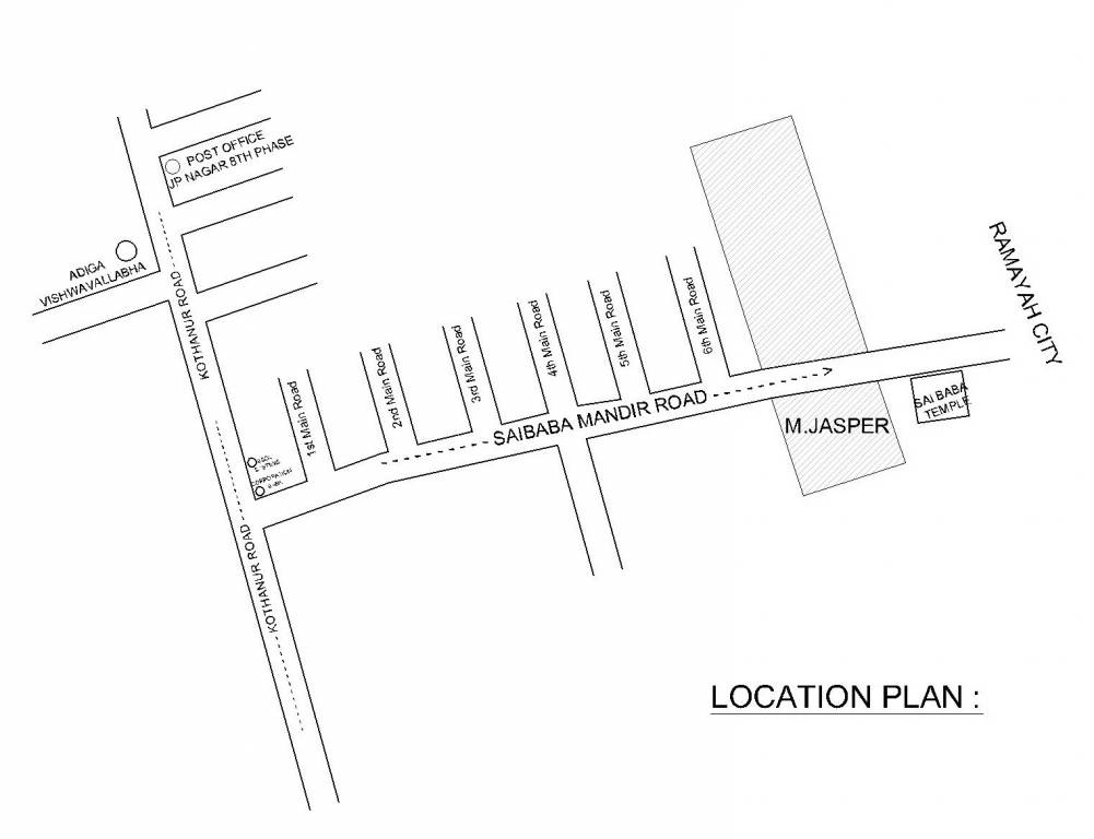 Mahaveer Jasper Location Map