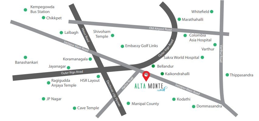 Mh Alta Monte Location Map