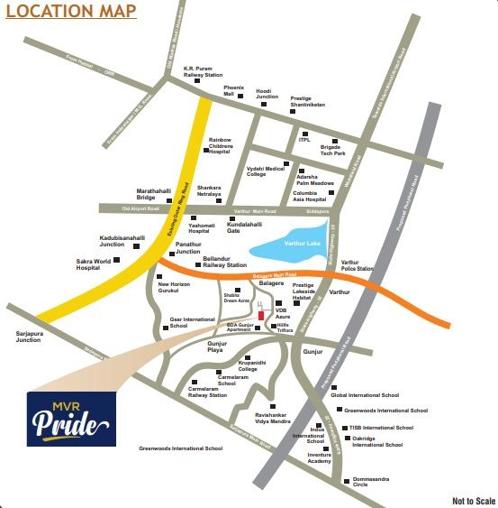 Mvr Pride Location Map