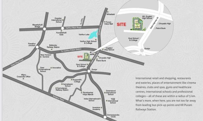 Myhna Heights Location Map