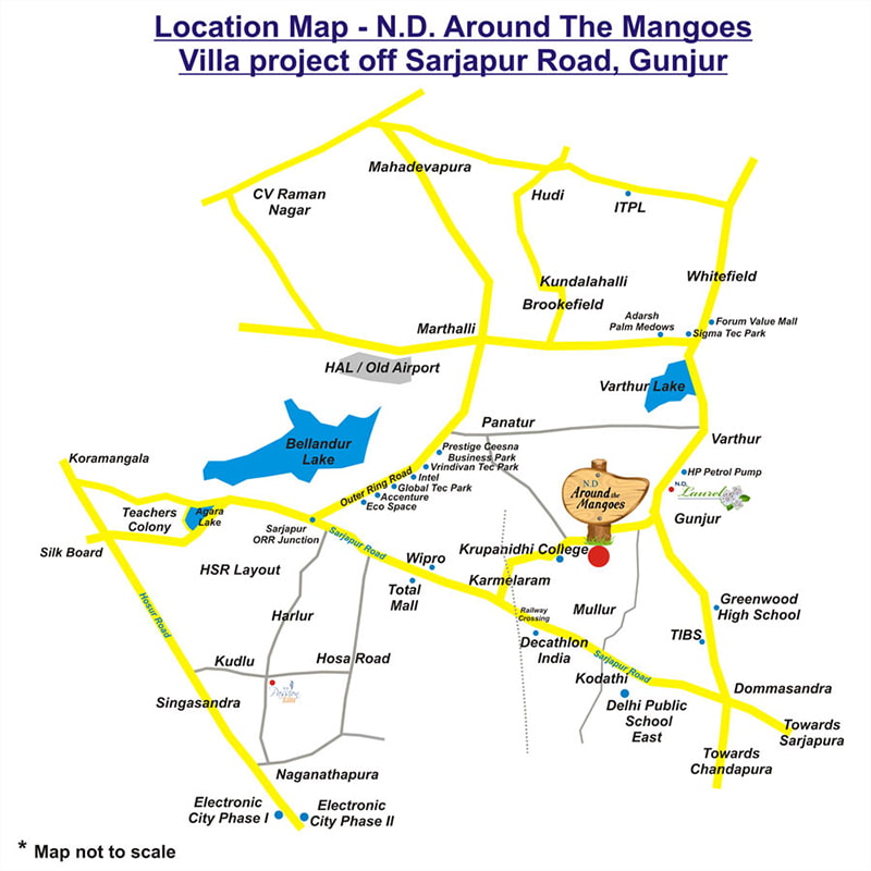 Nd Around The Mangoes Location Map