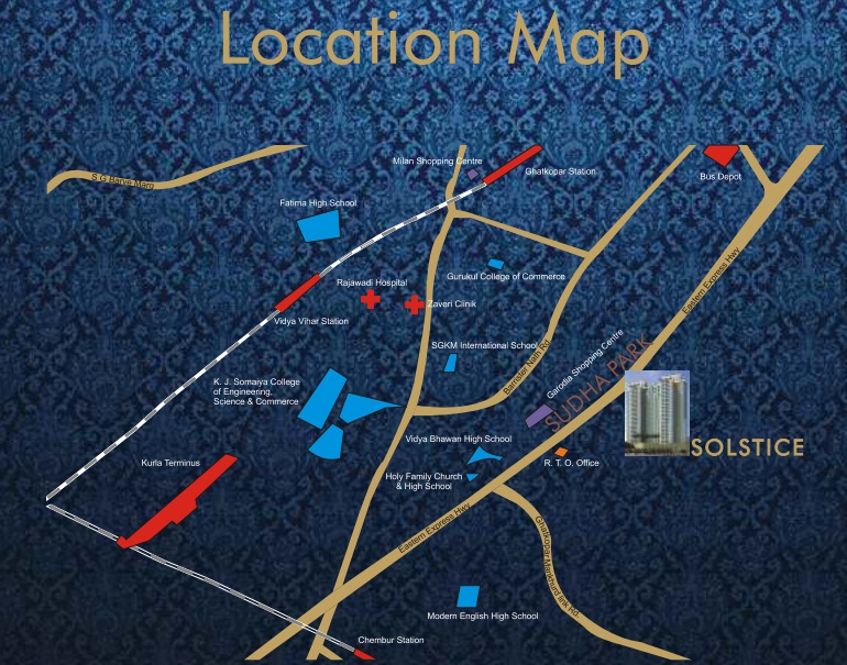 Neelam Solstice Location Map