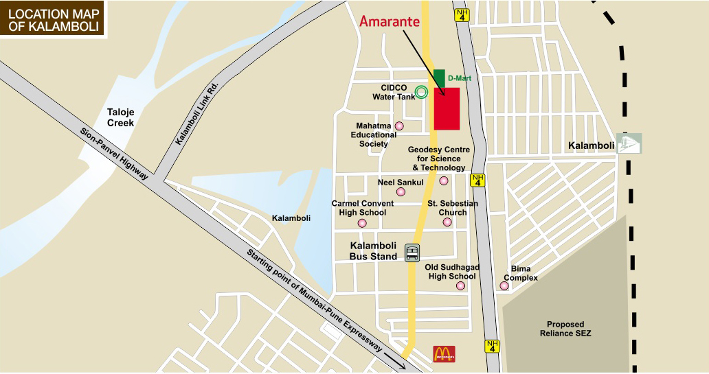 Neelsidhi Amarante Location Map