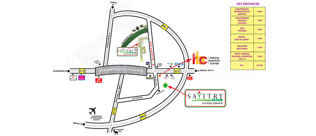 Nk Savitry Greens 1 Location Map