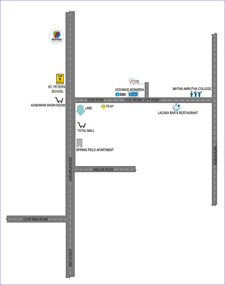 Oceanus Vista 2 Location Map