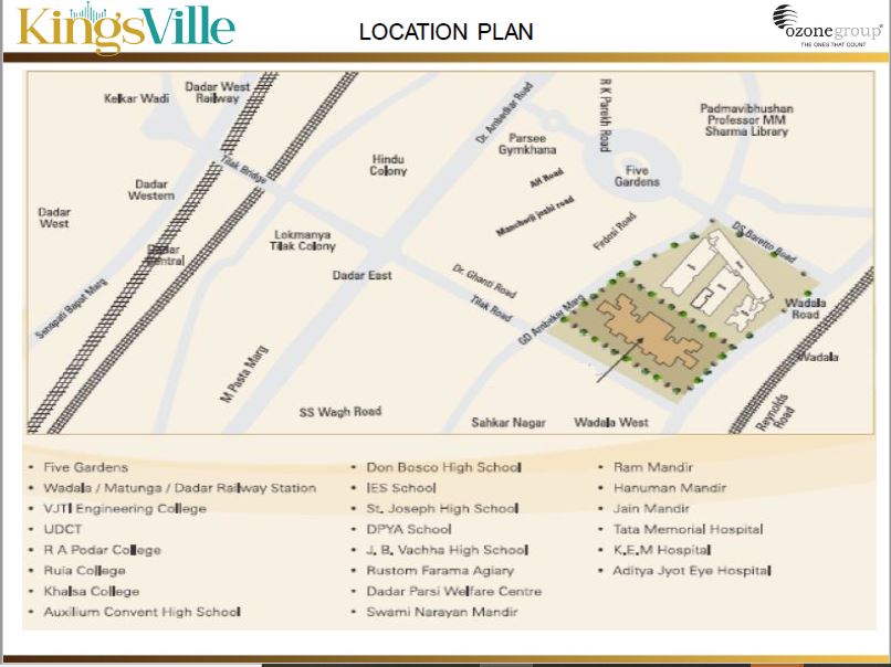 Ozone Kingsville Location Map