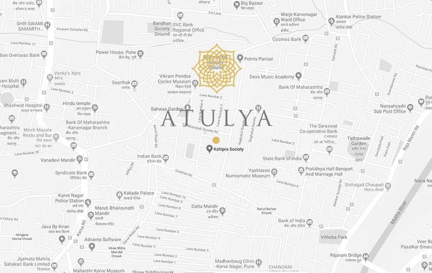 Pandit Atulya Location Map