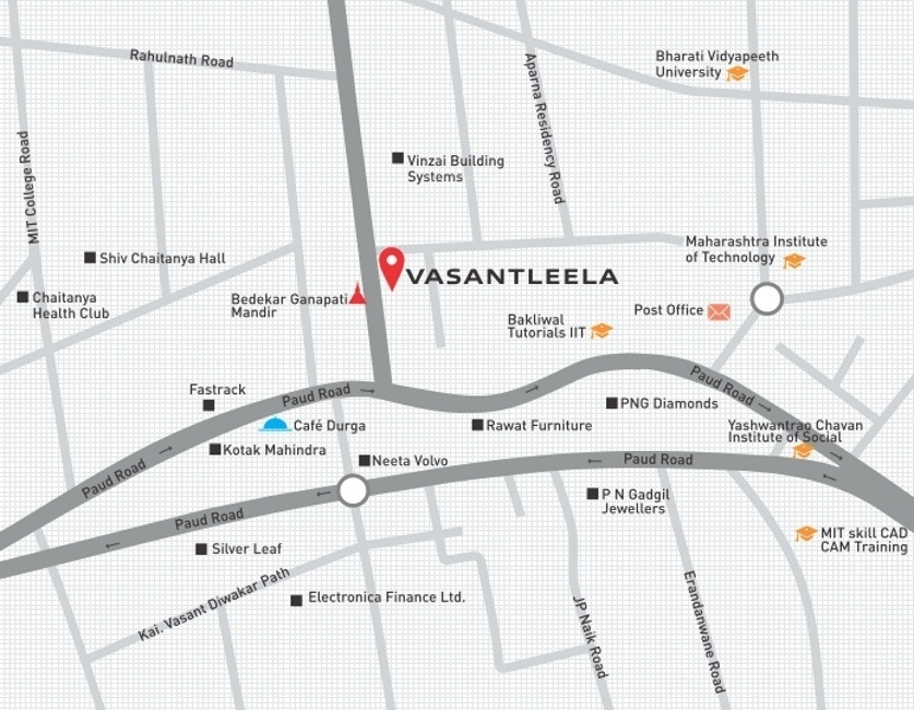 Pandit Javdekar Vasantleela Location Map