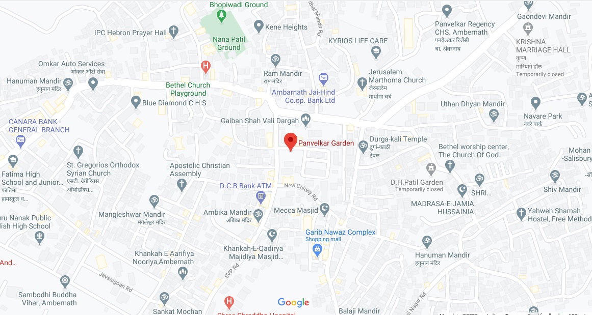 Panvelkar Gardens Location Map