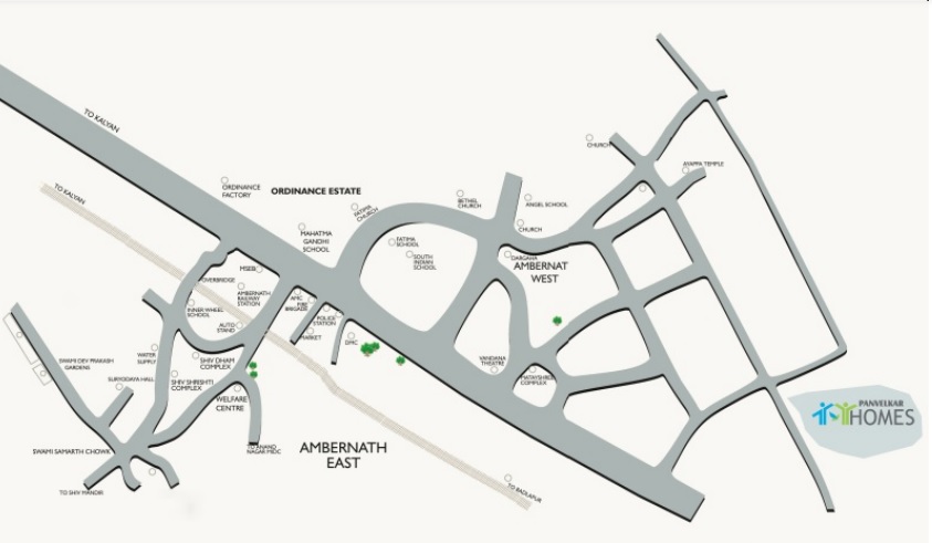 Panvelkar Homes Location Map