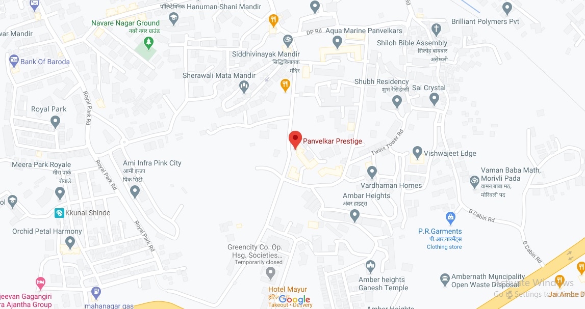 Panvelkar Prestige Location Map