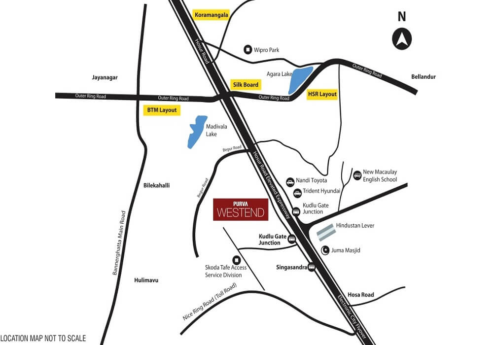 Purva Fresco Location Map